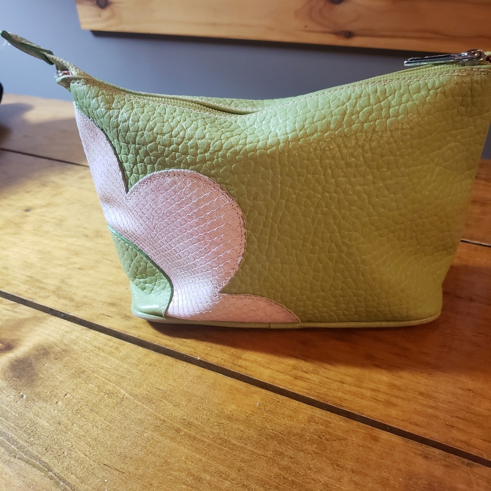 Cecconi Piero Makeup Bag Genuine Leather Made in Italy